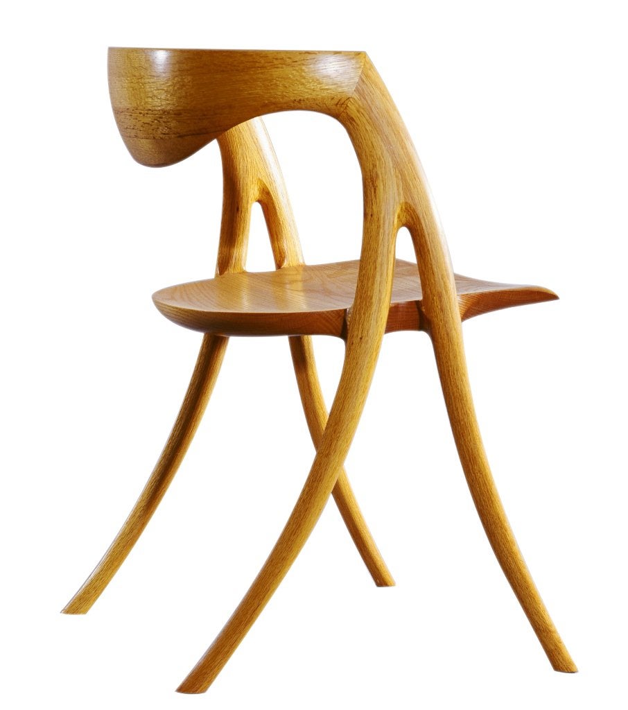 Brookhaven Chair by American Studio Craft Artist David N. Ebner For Sale